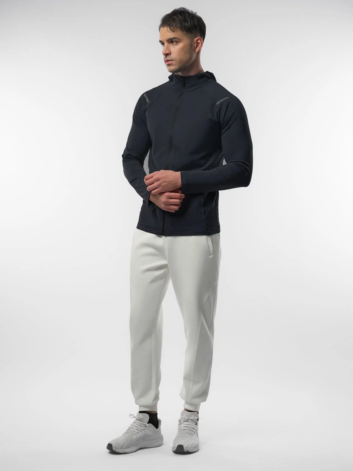 SmoothBlend Quick Dry Sports Fitness Hooded Jacket - Image 37