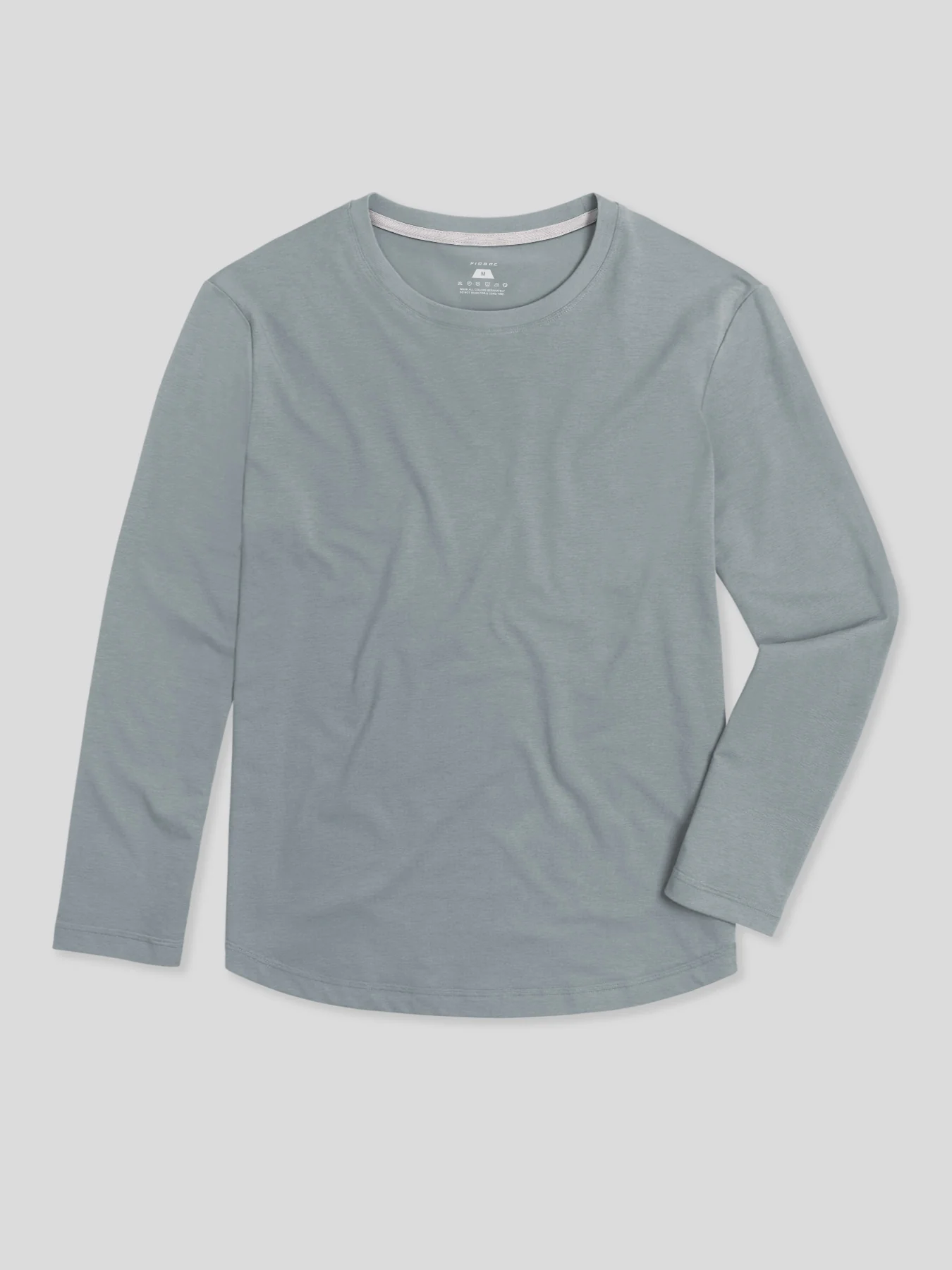 StaySmooth Long Sleeve Curve Hem Tee:Classic Fit - Image 73