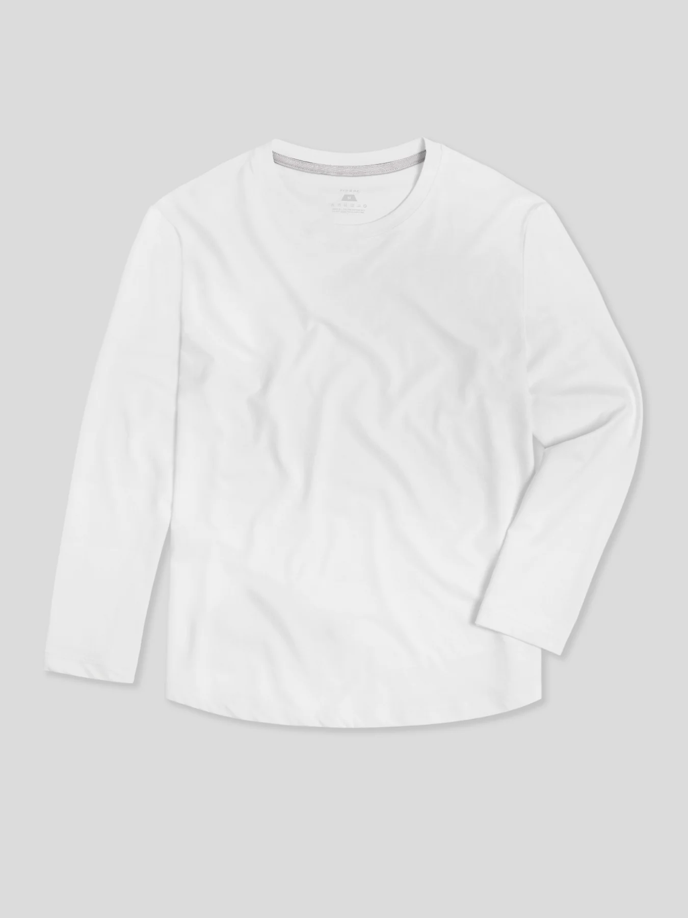 StaySmooth Long Sleeve Curve Hem Tee:Classic Fit - Image 27